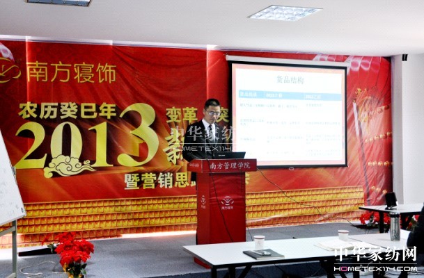 南方寢飾2013年春節(jié)團拜會在滬舉行