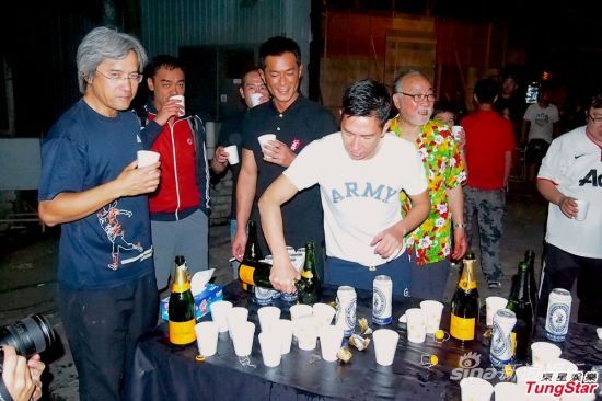 劉青云張家輝古天樂為新片負(fù)傷上陣