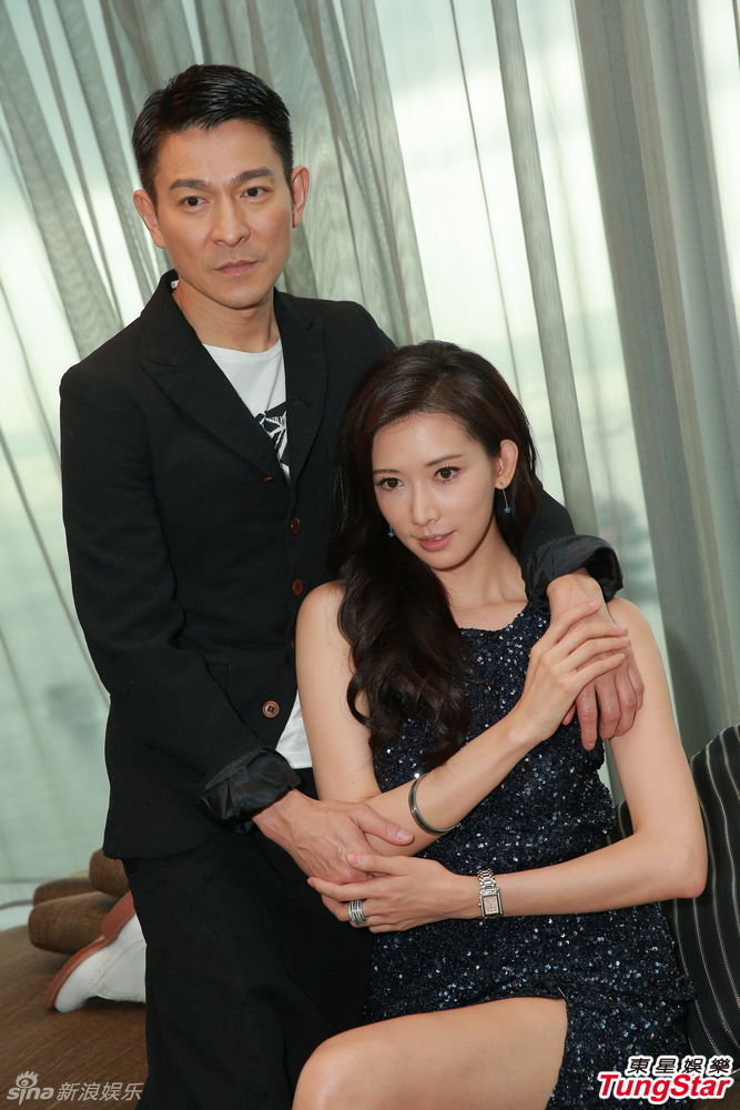 劉德華林志玲做訪問男帥女靚